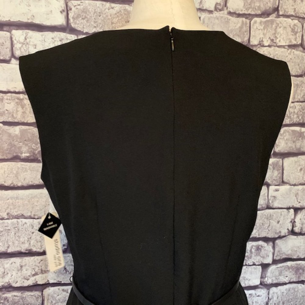 Studio One Black Dress Size 12 - Picture 7 of 8
